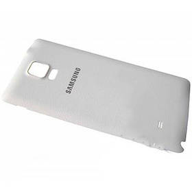 Задня кришка Samsung N910C GALAXY Note 4 білий/white , оригінал GH98-34209A