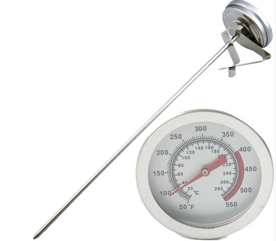 Термометр із прищіпкою +280 °C Дуже довгий щуп — 400 мм
