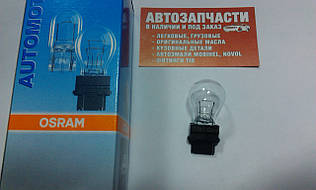 Лампа P27W без цоколя 12V 27W 1 контакт Osram