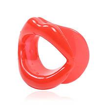 Кляп силіконові губи без ременю бдзм Lips Gag 4 см діаметр внутрішній, фото 3