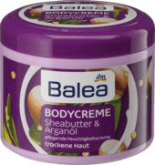 Крем для тела с маслом арганы и маслом Ши Balea Sheabutter Bodycreme 500 мл