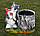 Декоративне кашпо "Пенок із зайчикою і мухомором" H-32 см, фото 2
