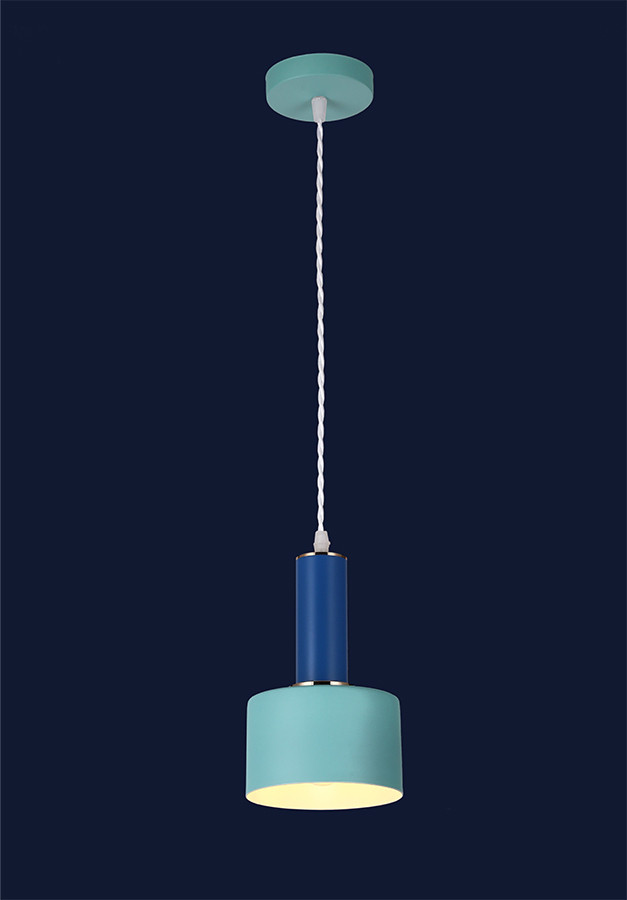 Лофт люстри LinisolnT 7529517-1 BLUE-INDIGO