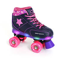 Роликові ковзани SMJ Sport FLASH Led 36