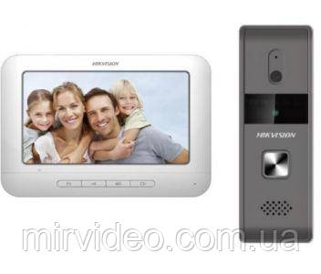 Комплект домофон + виклична панель Hikvision DS-KIS203