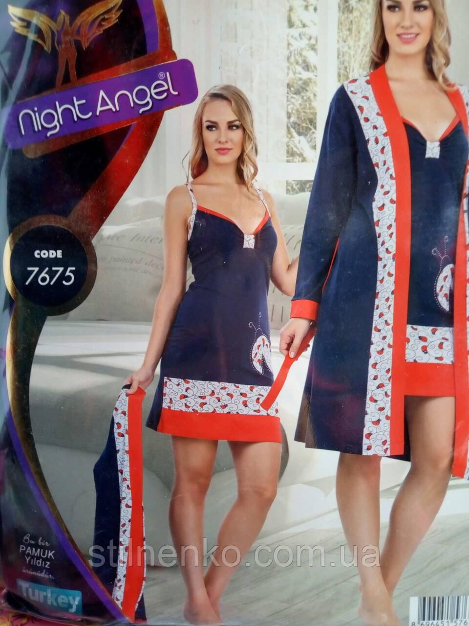 Комплект халат і сорочка "Night Angel