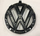 Емблема решітки радіатора VW Volkswagen Passat B7, Caddy 10-15, Touran 10-15, фото 3
