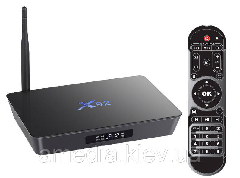 X92 2гб 16гб S912 Андроид 7 Смарт ТВ Бокс Смарт ТВ приставка на 7 Андроиде - фото 3 - id-p670033712