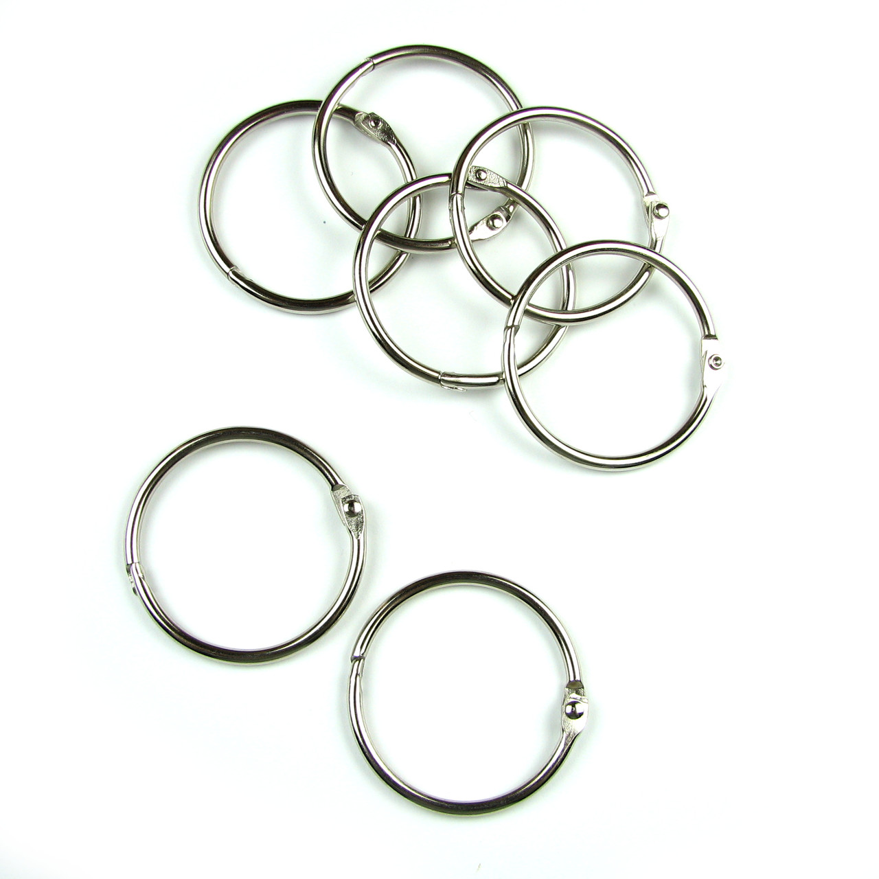 Кольцо для блокнота металическое Серебро 55мм 1шт (KDA005): продажа ...