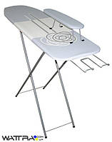 Прасувальна дошка СВИТЯЗЬ 16938JR (з підрукавником), ДСП, 120х38 см, висота 80-90, бавовна, 5 кг