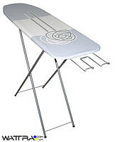 Прасувальна дошка 16038JR СВИТЯЗЬ, ДСП, 120x38 см, висота 80-90, покриття бавовна, наповнювач 3 мм, 4,4 кг