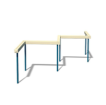 Бризка дерев'яна вигнута