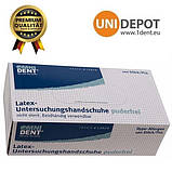 Рукавички медичні Розмір L латексні 100 шт., фото 3