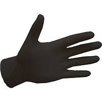 Одноразові нітрилові рукавиці easyCare black - 50 пар/уп, XS
