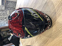 Мотошолом Icon Alliance Lucifer Helmet неймовірно крутий і злий) розмір S (55-56 см), фото 6