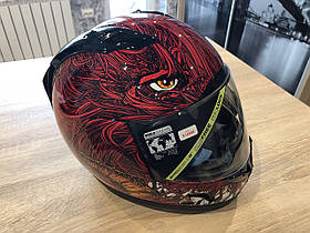 Мотошолом Icon Alliance Lucifer Helmet неймовірно крутий і злий) розмір S (55-56 см)