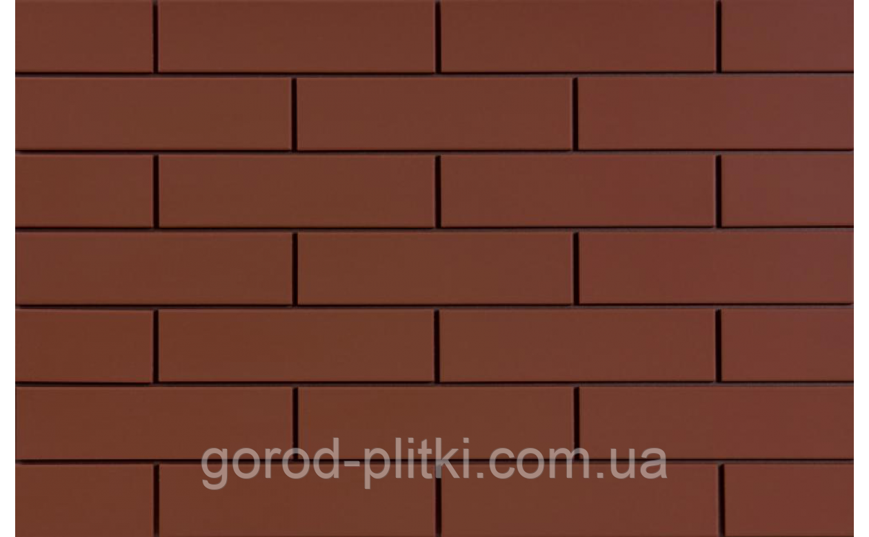 Фасадна плитка Burgund гладкий 6,5x24,5