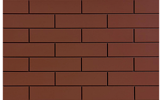 Фасадна клінкерна плитка Burgund гладкий 6,5x24,5