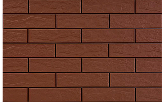 Фасадна клінкерна плитка Burgund рустикальна 6,5x24,5