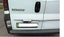 Накладка на багажник NISSAN PRIMASTAR 2 двери