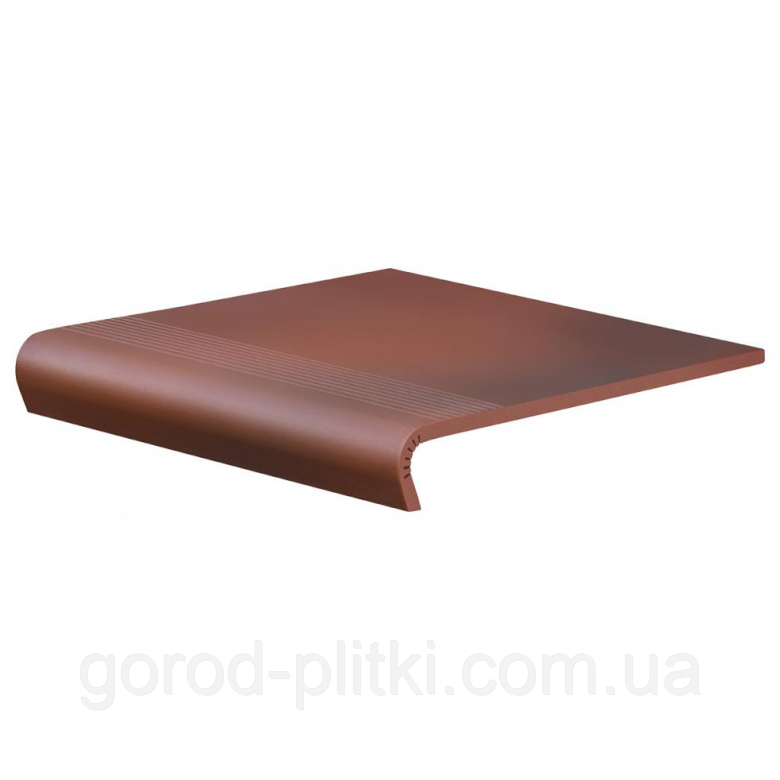 Клінкерні сходи з капіносом Cerrad Country вишневий V-shape 30x32