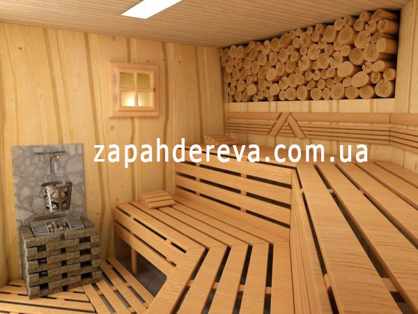 Вагонка для сауни, лазні. Вільха.
