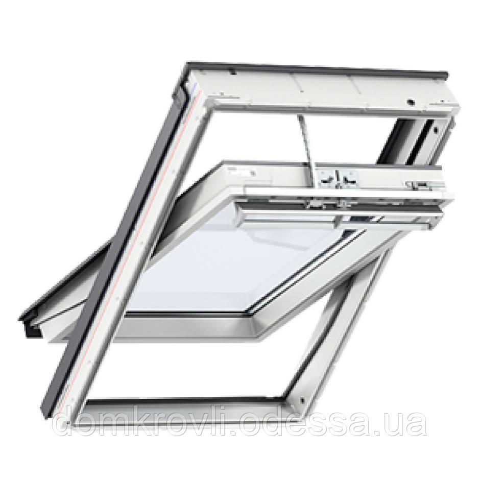 Мансардне вікно VELUX Преміум INTEGRA GGL 206621A (55х78см) Дерево/Біле покриття