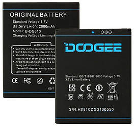 Батарея (АКБ, акумулятор) B-DG310 для Doogee DG310 Voyager 2 (2000 mAh), оригінал