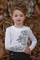 Блузка шкільна для дівчинки 3674-2-1