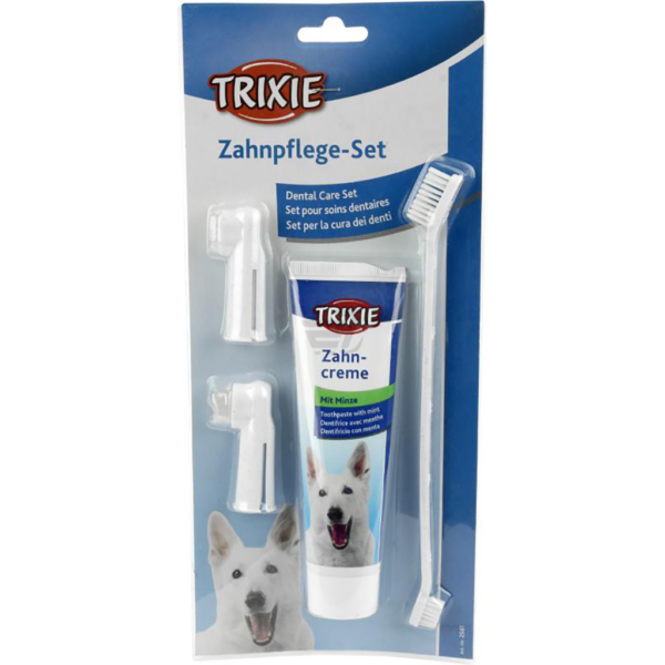 Набір для догляду за зубами собак Zahnphlege-Set