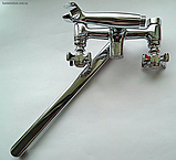 Змішувач для ванни 140 Haiba Zeus evro, фото 2