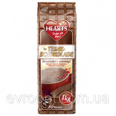 Капучіно зі смаком гарячого шоколаду - Hearts Trink Schokolade 1кг