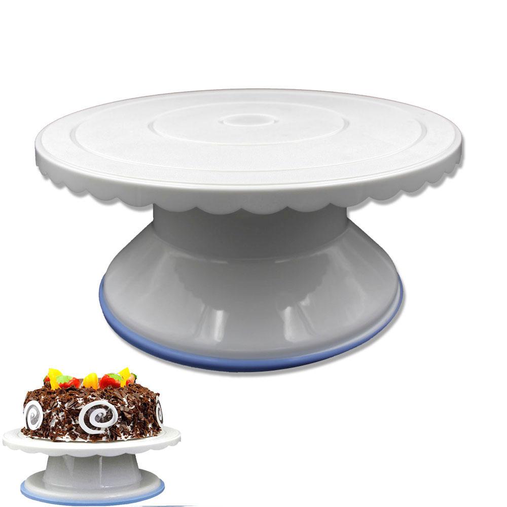 Підставка для торта крутиться Ø280/Н120мм, пластик, фото 1