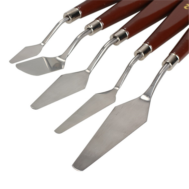 Набір 5 шт. лопаток, ножів, шпателей кондитерських для прикрашування тортів, фото 1