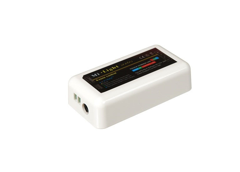 Блок для контролера Mi-Light RGB 18A, 4 зони, White (Touch)