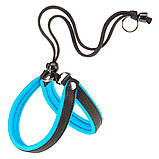 Шлея нейлон для собак AGILA FLUO 8 Ferplast (Ферпласт) з м'якою підкладкою і подвійний микрорегулировкой, колір в асортименті, фото 2