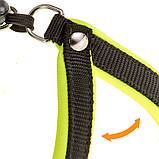 Шлея нейлон для собак AGILA FLUO 8 Ferplast (Ферпласт) з м'якою підкладкою і подвійний микрорегулировкой, колір в асортименті, фото 6