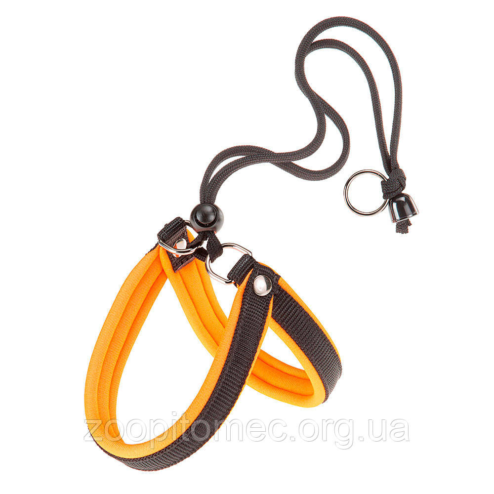 Шлея нейлон для собак AGILA FLUO 8 Ferplast (Ферпласт) з м'якою підкладкою і подвійний микрорегулировкой, колір в асортименті, фото 1