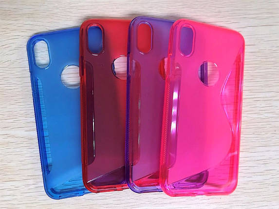 Силіконовий чохол Duotone для Xiaomi Redmi Note 7 (8 кольорів), фото 1