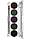 Компактна підводка в панелі CAKE EYE LINER SET, 5 кольорів, фото 2