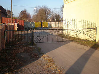 Ковані ворота В-26