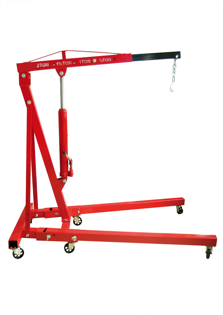 Кран гідравлічний 2 т складаний Miol 80-448 в каталозі обладнання для автосервісу, фото 1