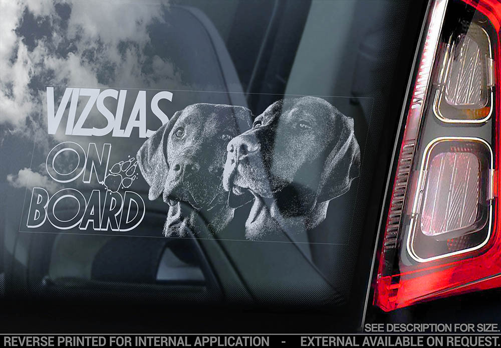 Угорська вижла (венгерська легая) Viszla стикер, фото 1