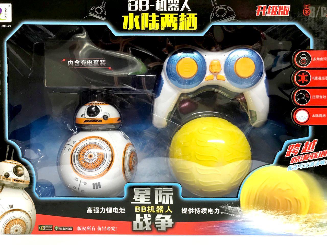 Робот дроид Sphero BB-8 Star Wars 2,4Gh (дополненная водоплавающая версия) - фото 1 - id-p670285501