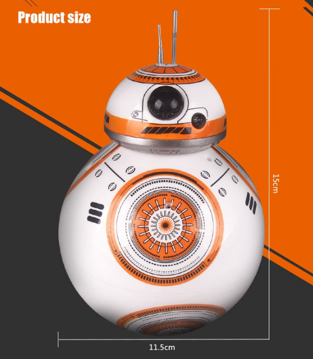 Робот дроид Sphero BB-8 Star Wars 2,4Gh (дополненная водоплавающая версия) - фото 8 - id-p670285501