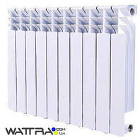 Радіатор біметалічний GRUNHELM - GR500-100 (10 секцій) (1600 Вт) (батарея опалення)