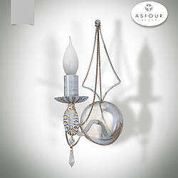 Біле бра, настінний світильник у класичному стилі зі свічок для спальні, зали