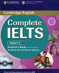 Complete IELTS Bands 4-5 student's Book with answers and CD-ROM and Audio CDs