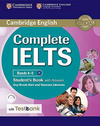 Complete IELTS Bands 4-5 student's Book with answers and CD-ROM and Testbank, фото 1