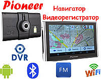 Pioneer M515 DVR (pi700i) AV Андроид GPS Навигатор Видеорегистратор Навигатор с видео регистратором